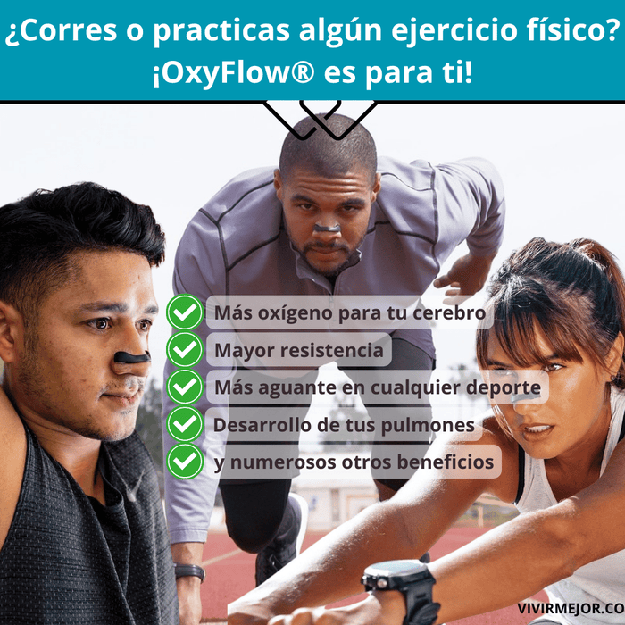 Oxiflow® Mejora tu respiración al instante + 3 libros digitales GRATIS