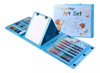 Set De Arte Para Niños 208 Piezas Portát