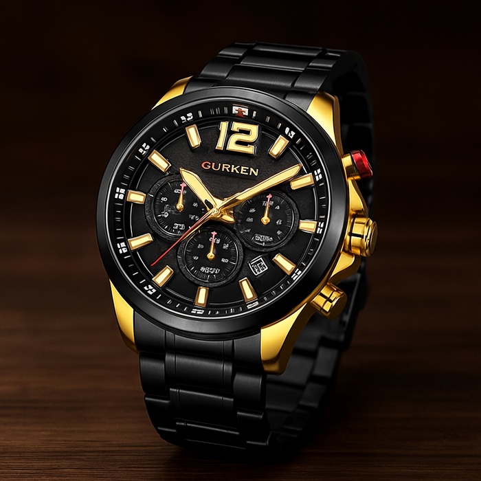 Reloj Curren 8395 Cronografos Acero Ino