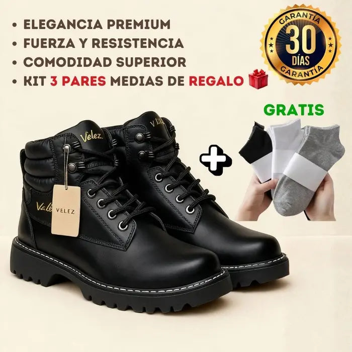 Bota Vélez + KIT 3 MEDIAS de REGALO