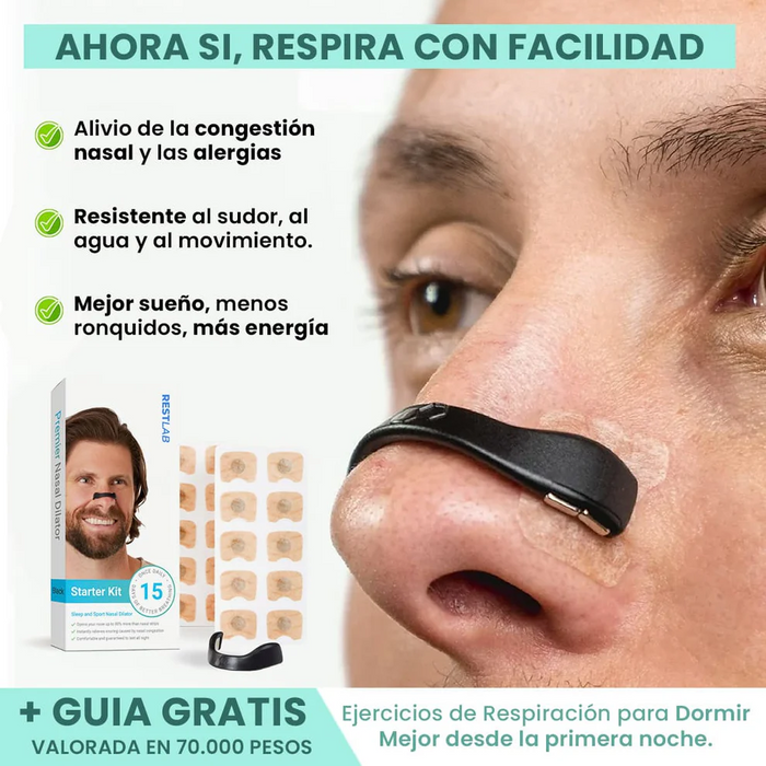Oxiflow® Mejora tu respiración al instante + 3 libros digitales GRATIS